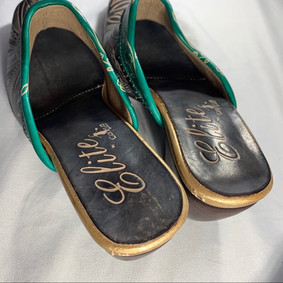 Elite by corkys slip on western style mule - Picture 5 of 8